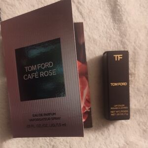 Tom Ford Café Rose Fragrance and Lipstick Shade Impassioned